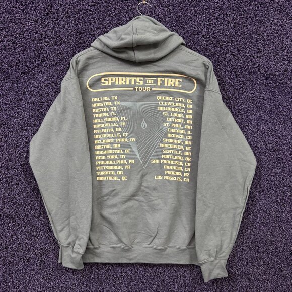 The Smashing Pumpkins the Spirits on Fire Tour Band Hoodie M - Picture 3 of 4